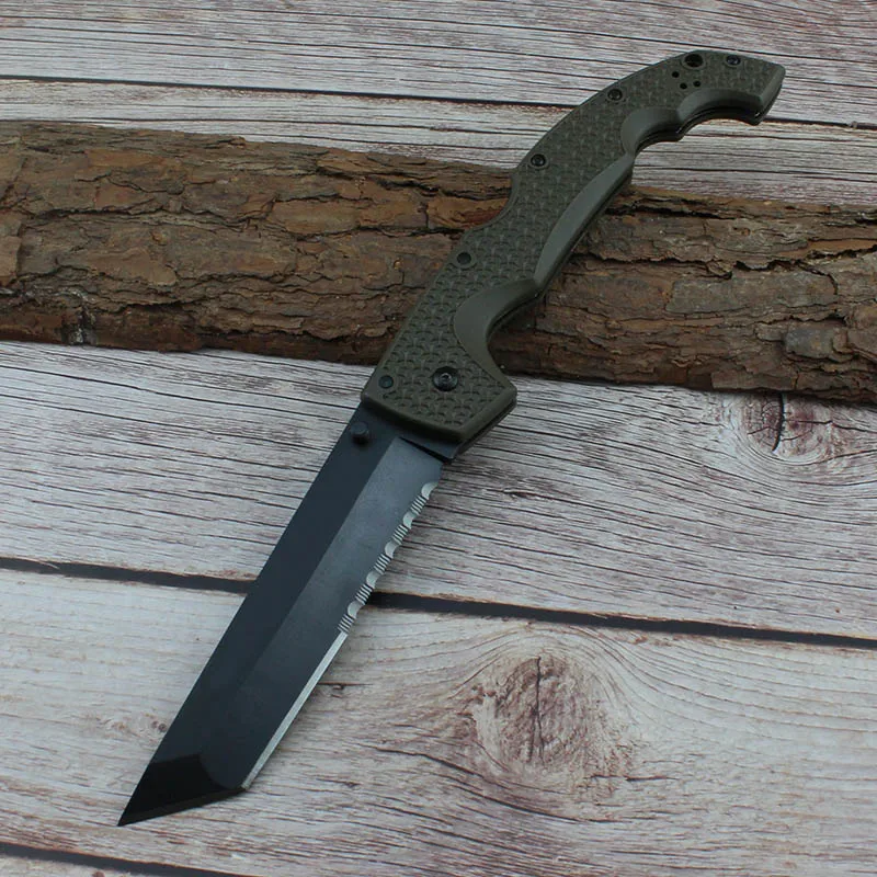 Складной нож Voyager 10 стилей 440C с нейлоновой ручкой, тактический нож для выживания, походный охотничий нож, нож для повседневного использования, OEM - Цвет: B1