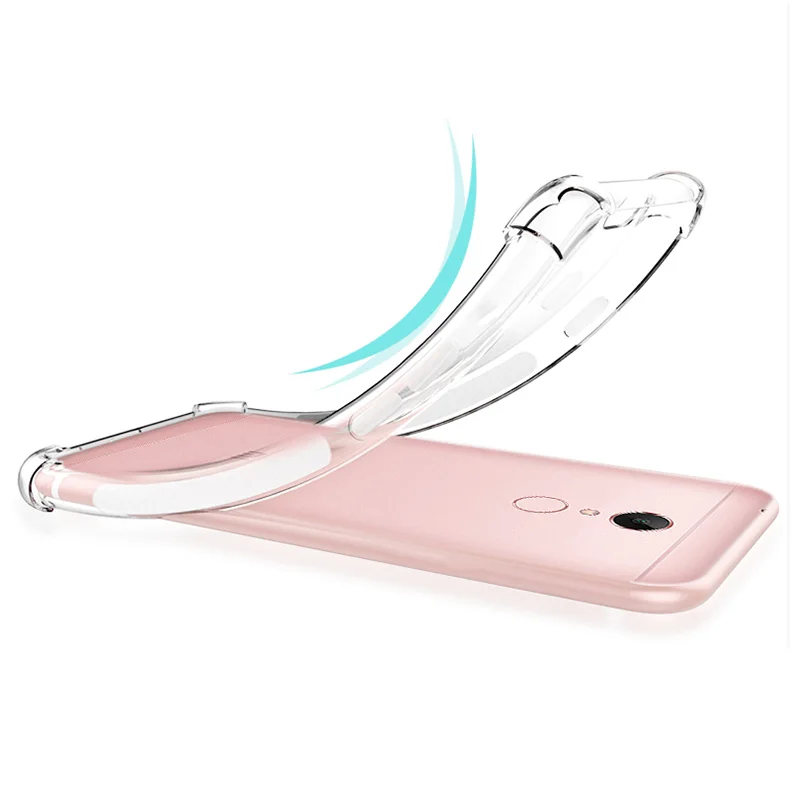 WUANGSUNE For Xiaomi Redmi 5 5plus Anti-fall Clear Soft silicone Case For redmi 5 5plus Mobile Phone Cases WUANGSUNE For Xiaomi Redmi 5 5plus Anti-fall Clear Soft silicone Case For redmi 5 5plus Mobile Phone Cases