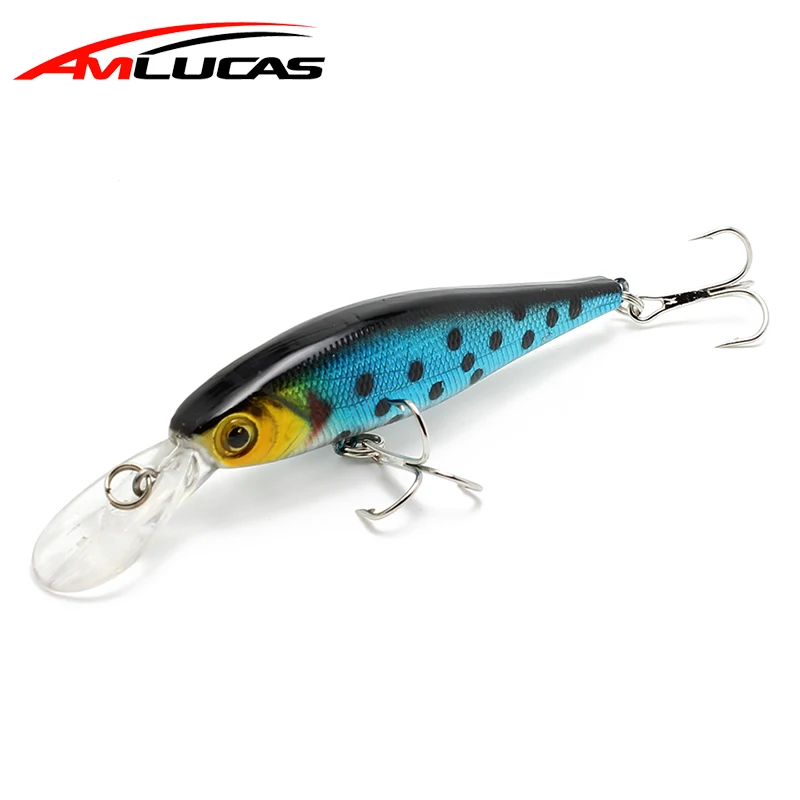 Amlucas Рыболовная Приманка Minnow 10 см 9 1g искусственные приманки Пластик рыба воблеры