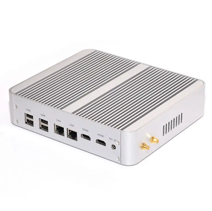  Super Mini PC Game PC 5th Generation Broadwell Intel Core i5 5257U Graphics Iris HTPC 0.00dB 16GB Ram 512GB SSD 2*HDMI 2*Nics 