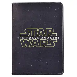 Чехол для Apple iPad mini 4 Флип Стенд Star Wars The Force Awakens принты Tablet Обложка Shell Coque Para корпус