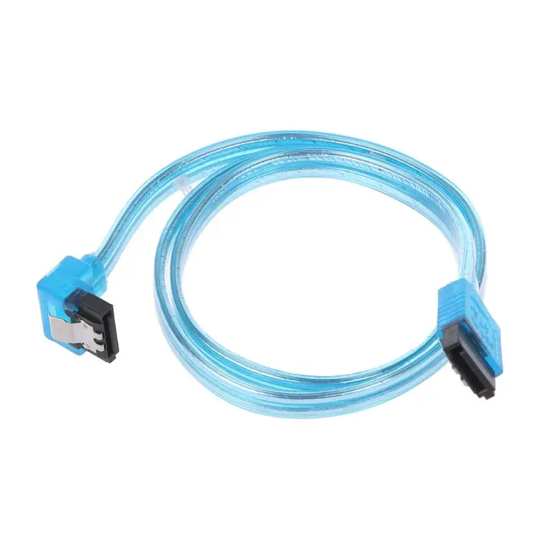

SATA 3.0 Data Cable 90 Degree Straight Right-angle Hard Disk Drive SSD HDD for Asus MSI Gigabyte Motherboard