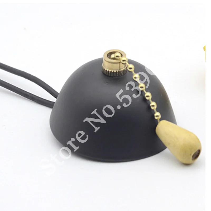 2Pcs 6CM Light Wall pull Switch Zipper Switches Pull Ceiling Light Wall