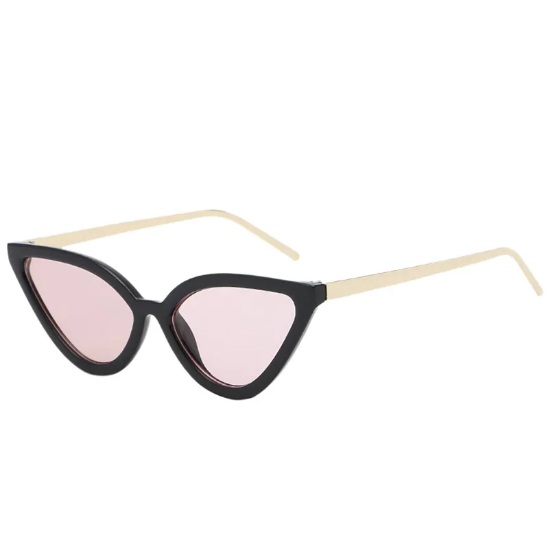 Модные солнцезащитные очки женские кошачий глаз Винтажные Солнцезащитные очки для женщин очки женские очки zonnebril dames 30MY14 - Цвет линз: E