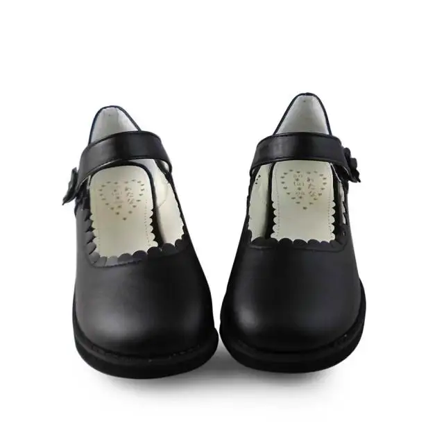 Japanese-Harajuku-Low-Chunky-Heels-Flounce-Trim-Simple-Mary-Jane-Lolita-Shoes-Flats-Kawaii-School-Girls-Shoes-10