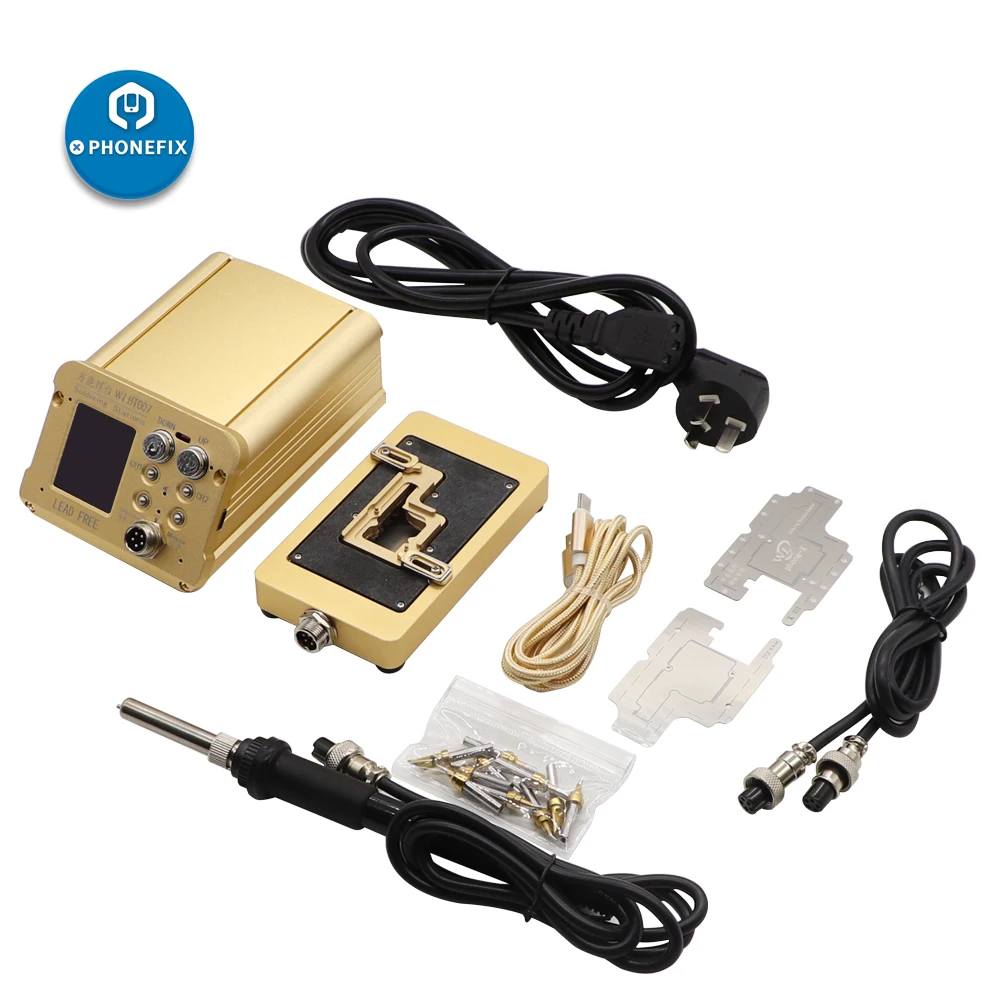

PHONEFIX WL HT007 Intelligent Mainboard Layered Soldering Station for iPhone X/Xs/Xs Max Logic Board Desoldering Rework Station