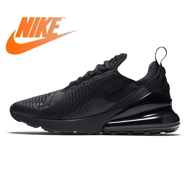 NIKE Air Max 270 Для мужчин кроссовки оригинальные аутентичные Спорт на открытом воздухе кроссовки удобные дышащие 2019 Новое поступление AH8050-005