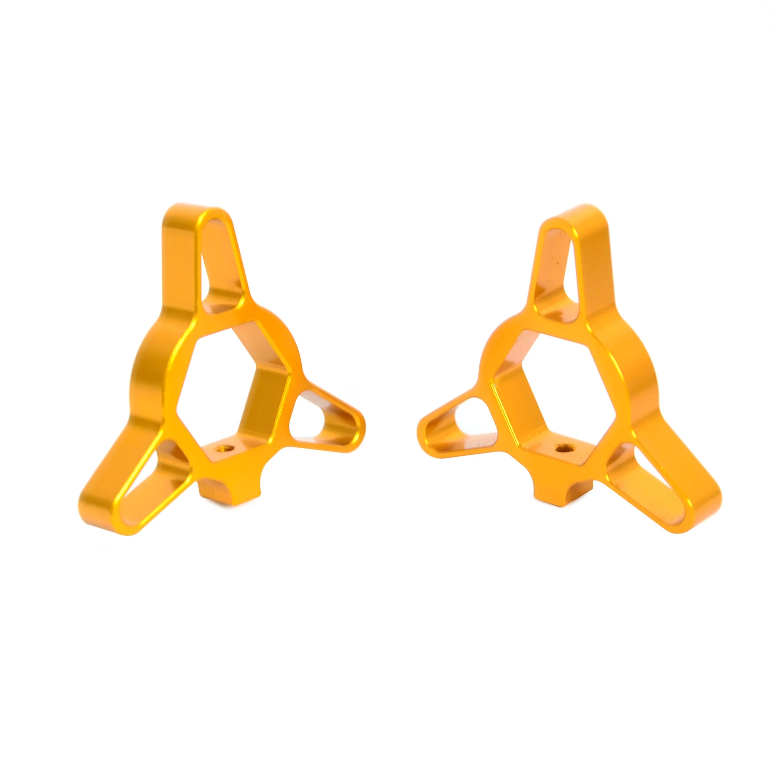 Alina-Shops New 22mm Aluminum Motorcycle Fork Preload Adjusters For Honda Aprilia RSV 1000 Dorsoduro Ducati 1198 848 Kawasaki ER6N ZXR400