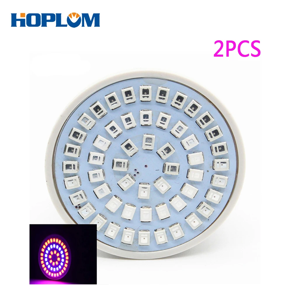 

2PCS E27 LED Grow Lamp220V 2835 SMD Red Blue light Grow Light Bulb Garden Greenhouse Plant Horticulture Hydroponic lamp
