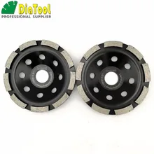 Cheap 4.5" Diamond Grinding disc #30/40 coarse fast working Single Row cup wheel for abrasive material Cheap 4.5" Diamond Grinding disc #30/40 coarse fast working Single Row cup wheel for abrasive material