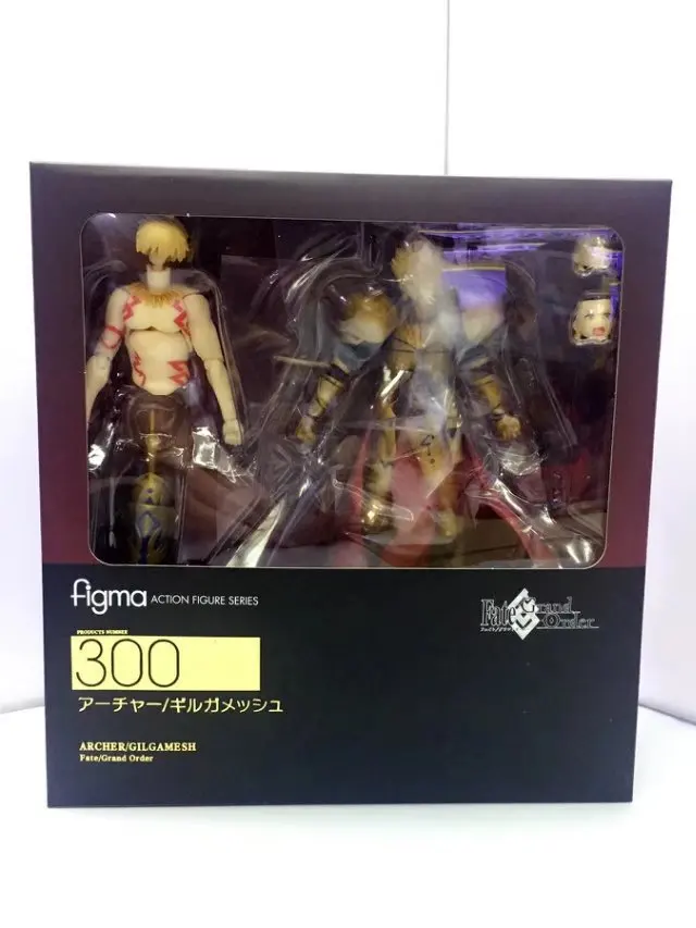 Аниме Fate Grand Order figma 300 Archer Gilgamesh ПВХ фигурка Коллекция Модель Детские игрушки кукла 15 см