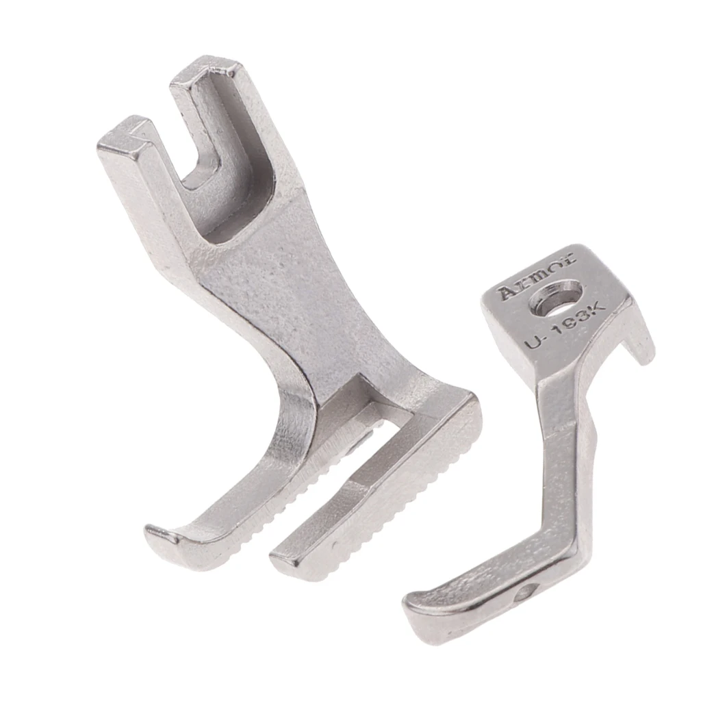 Industrial Sewing Machine Walking Piping & Welting Zipper Feet Set U192 U193