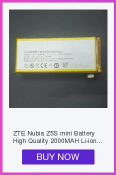 Высокое качество Li3925T44P6HA54236 2500 мАч аккумулятор телефона для zte Blade S7 T920 смартфон