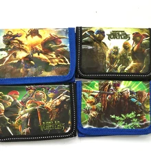 12 шт., кошелек для монет с черепашками-ниндзя, милая детская сумка с рисунком, Детский кошелек, подарок на день рождения