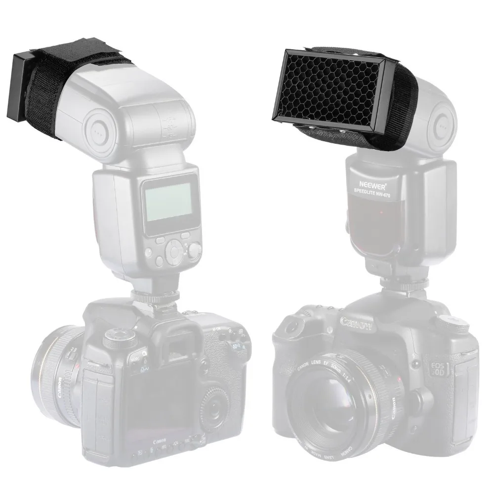

Universal Cameras Shooting Honeycomb Grid Soft Box Flash Diffuser Softbox Bouncer roof