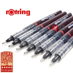 Бесплатная доставка! Немецкая ручка Rotring micron пигментные чернила 0 1 мм 3 4 5 7 8 мм|pen