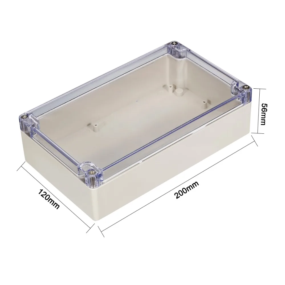 Uxcell Новый горячий 120x120x90 мм водонепроницаемый DIY Распределительная коробка