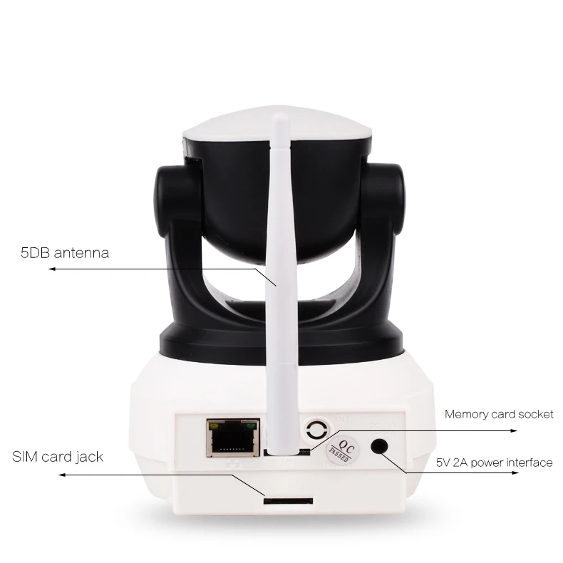 IP камера с поддержкой Wi Fi 1080P PTZ микрофоном|Камеры видеонаблюдения| |