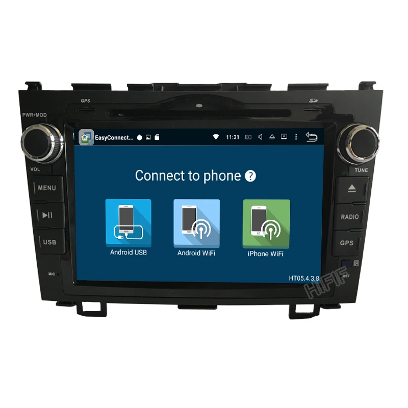 Excellent 8 inch Quad core The Newest Android7.12 Car DVD Player GPS navigation For Honda CRV CR-V 2006-2011 car autostero unit multimedia 1