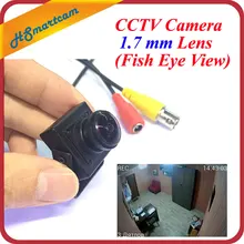 New cctv mini cam 700TVL 140 degree Ultra Wide Angle 1.7 mm Lens (Fish Eye View) Color Video mini Camera For SD Cam DVR Systems