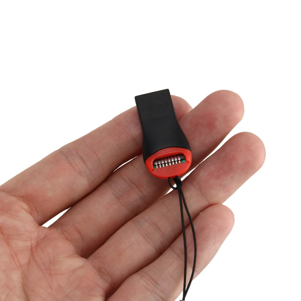 

High Speed Mini USB 2.0 Micro SD TF Memory Card Reader Whistle Style Adapter for Tablet PC Laptop SL@88