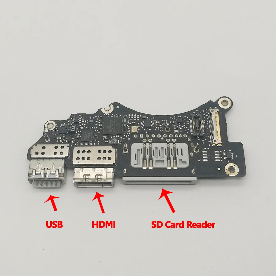 Оригинальная плата USB HDMI SD Card Reader 820 3071 A для Macbook Pro Retina 15 &quotA1398 Mid 2012 Ранняя