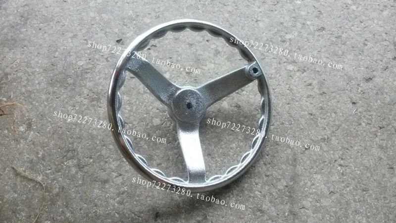 1Pcs 10 Chrome-Plating Machine Milling Resettable Castiron Tailstock Handwheel 1Pcs 10 Chrome-Plating Machine Milling Resettable Castiron Tailstock Handwheel