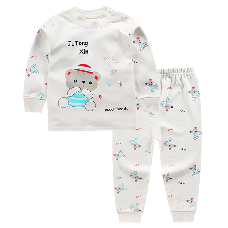 Комплекты для маленьких мальчиков Одежда для новорожденных мальчиков футболка с длинным рукавом+ штаны, 2 предмета, весенне-осенние комплекты для детей теплая зимняя одежда для малышей