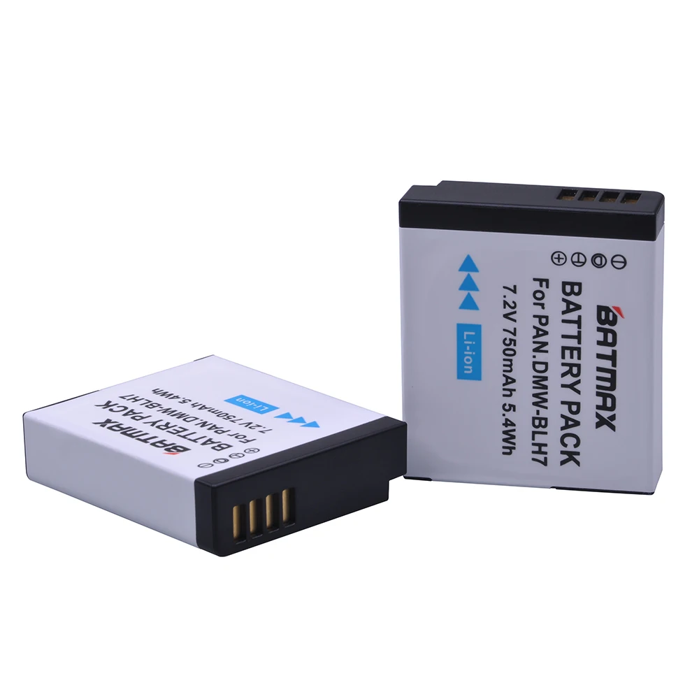 3 шт. DMW-BLH7 DMW-BLH7PP DMW-BLH7E Батарея + USB Dual Зарядное устройство для цифрового фотоаппарата Panasonic Lumix DMC-GM1 GM1 DMC-GM5 GM5 DMC-GF7 GF7 DMC-GF8