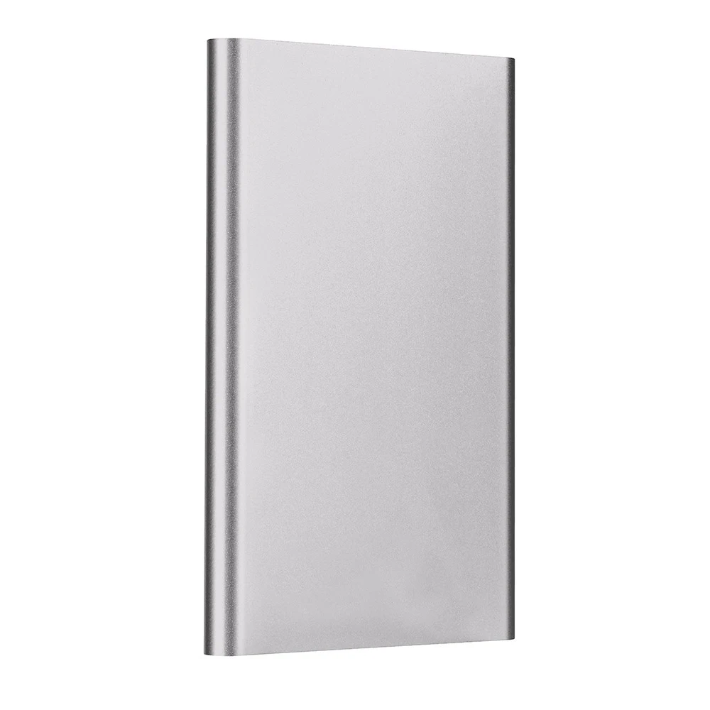 HOT Sale Ultra thin Power Bank 10000 mAh Portable USB Battery Charger for Iphone Smart Cell Phones Includes a Charging Cable | Мобильные