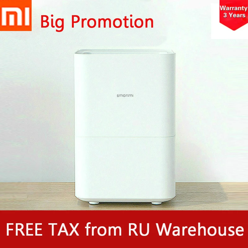 

Original Smartmi Xiaomi Air Humidifier Smog-free Mist-free Pure Evaporate Increase Natural Air Humidity Mute Humidifier App
