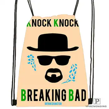

Custom breaking_bad_by_luckino!1 Drawstring Backpack Bag Cute Daypack Kids Satchel (Black Back) 31x40cm#2018611-2(4)