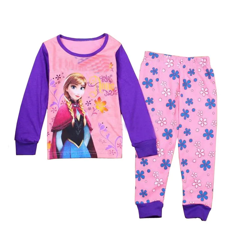 Мальчиков пижама ночная рубашка для маленьких девочек Костюмы нижние футболки Детские пижамы домашние спортивные пижама одежда Комплекты детских пижам - Цвет: model 13
