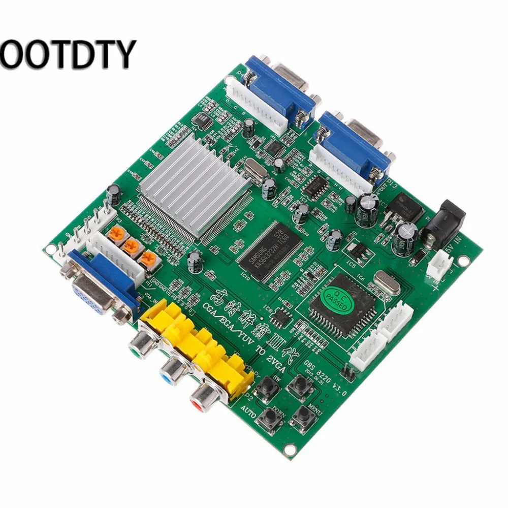 

GBS-8220 Arcade Game RGB/CGA/EGA/YUV To Dual VGA HD Video Converter Adapter Board