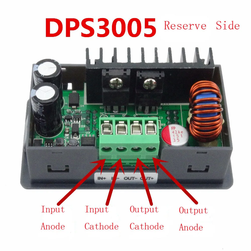 DPS3005 Постоянное Напряжение Ток понижающий Программируемый Блок питания понижающий преобразователь напряжения цветной ЖК-вольтметр