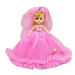 Вишня таблетки #3004 Mini Kawaii платье с цветочным принтом милые куклы кулон милый брелок игрушки для девочек детей для дня рождения Рождество