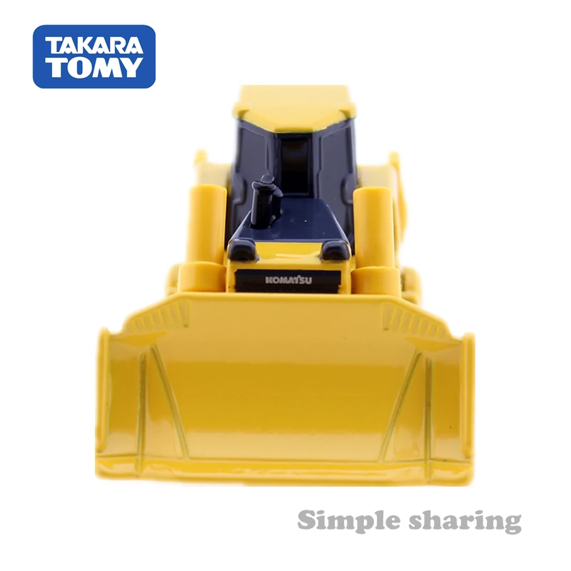 Takara Tomy Tomica № 56 бульдозер Komatsu D155 масштаб 1:109 строительный автомобиль литая