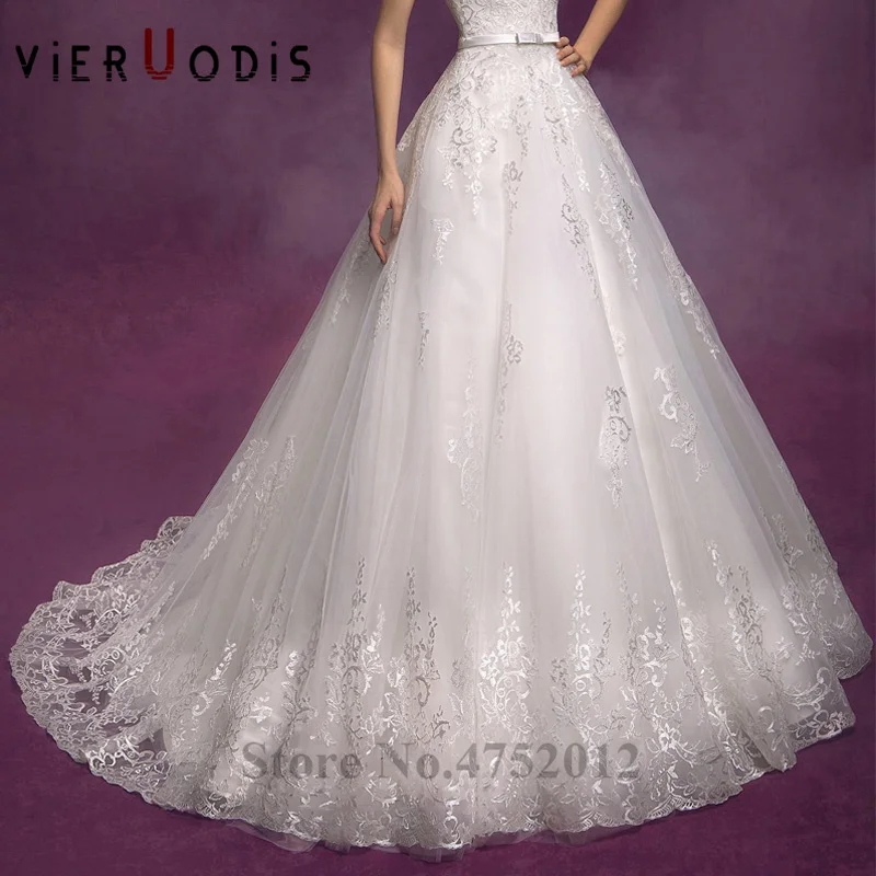 Vestido De Noiva 2019 свадебное платье трапециевидной формы без рукавов с кружевной