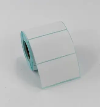 

80*50mm 500pcs waterproof scratch-resistant oil thermal paper roller/many blank stickers/thermal paper sitcker barcode