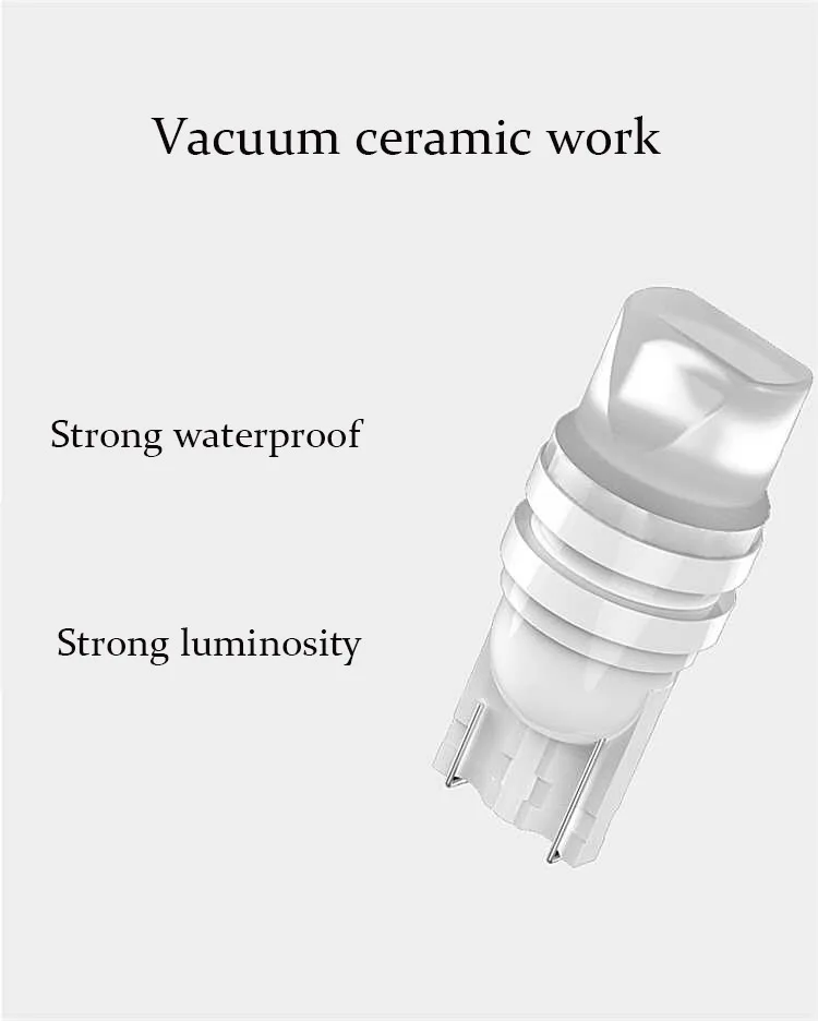 4 шт. керамическая Ширина лампы Супер яркий светодиодный позиционный светильник Автомобильные дневные ходовые огни водительский светильник s t10 маленькая лампочка модификация