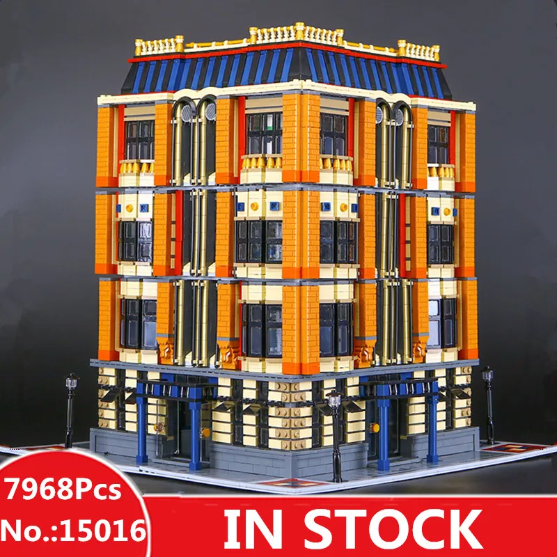 

H&HXY IN STOCK Free Shipping F2017 15016 7968pcs MOC Creative The Apple University Set Building Blocks Bricks DIY Toys