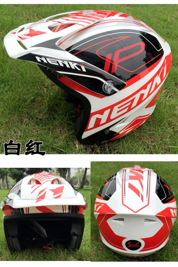 Шлем для мотокросса бездорожье Экстремальный мотоцикл пик Nenki 606 шлем Casco bb