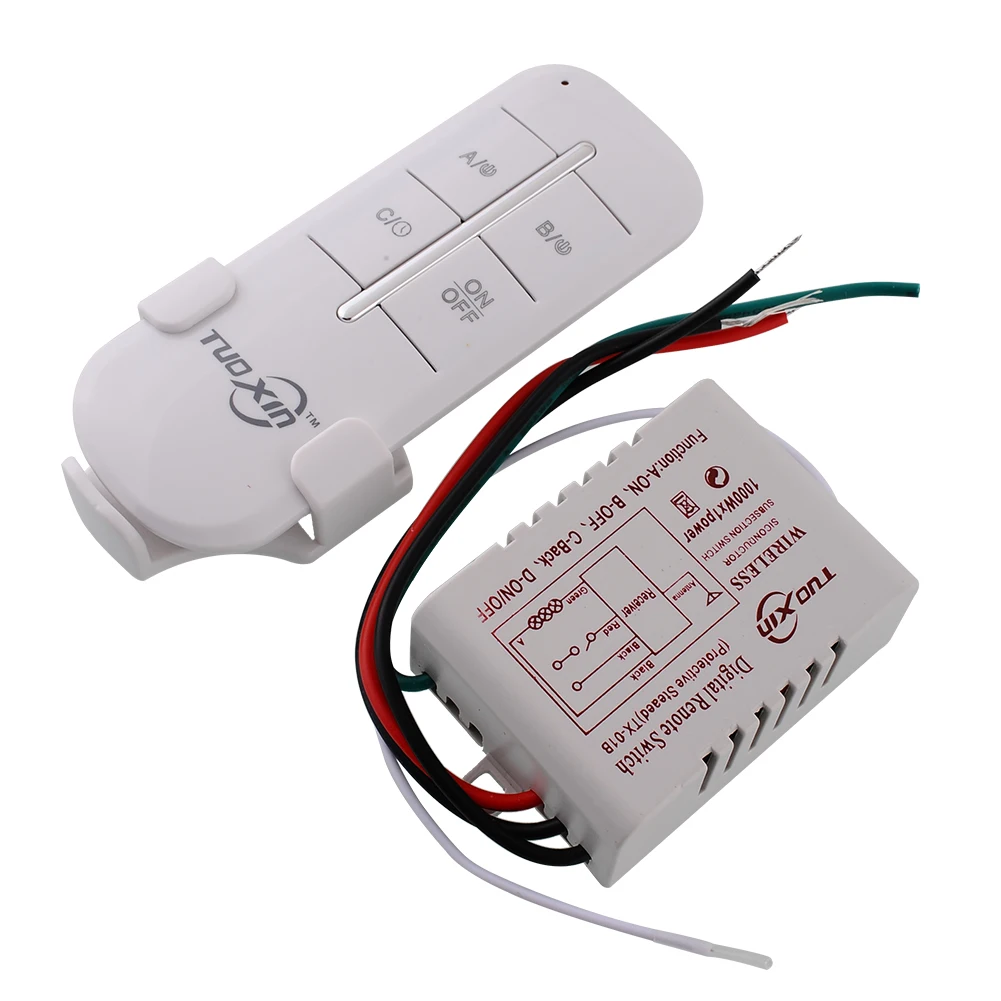 Detail Feedback Questions About 1 Channel Way On Off Wireless Light Detail Feedback Questions About 1 Channel Way On Off Wireless Light 110v Home Corridor New Switch Splitter Box Durable Remote Control Aliexpress