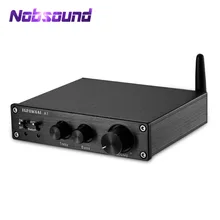 Nobsound HiFi Bluetooth 5,0 цифровой усилитель стерео домашний аудио 200 Вт с управлением ВЧ и басами Nobsound HiFi Bluetooth 5,0 цифровой усилитель стерео домашний аудио 200 Вт с управлением ВЧ и басами