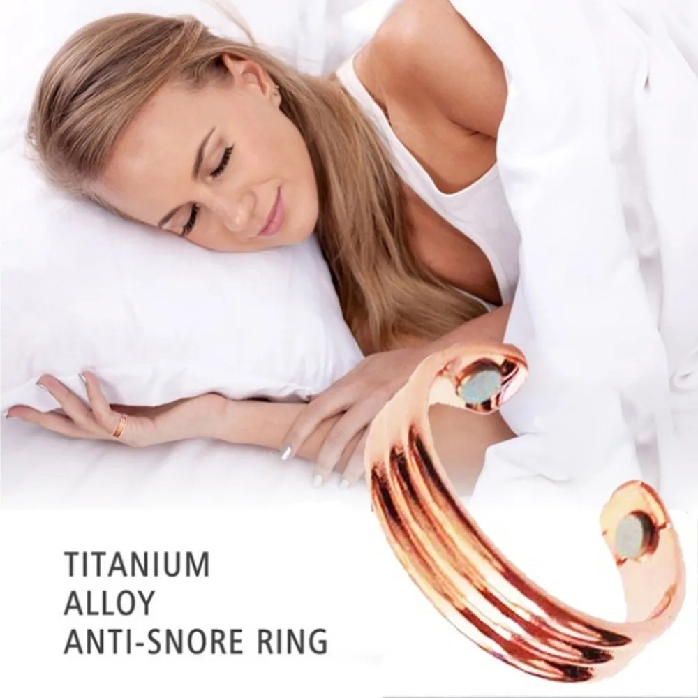 

Anti Snore Ring Magnetic Therapy Acupressure Treatment Against Snoring Device Snore Stopper Finger Ring Sleeping Aid #287869