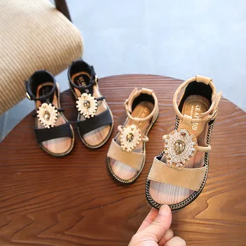 

Girls Sandals Children's Shoes Princess sandals summer new 2018 girls Roman sandals soft bottom wholesale hot new