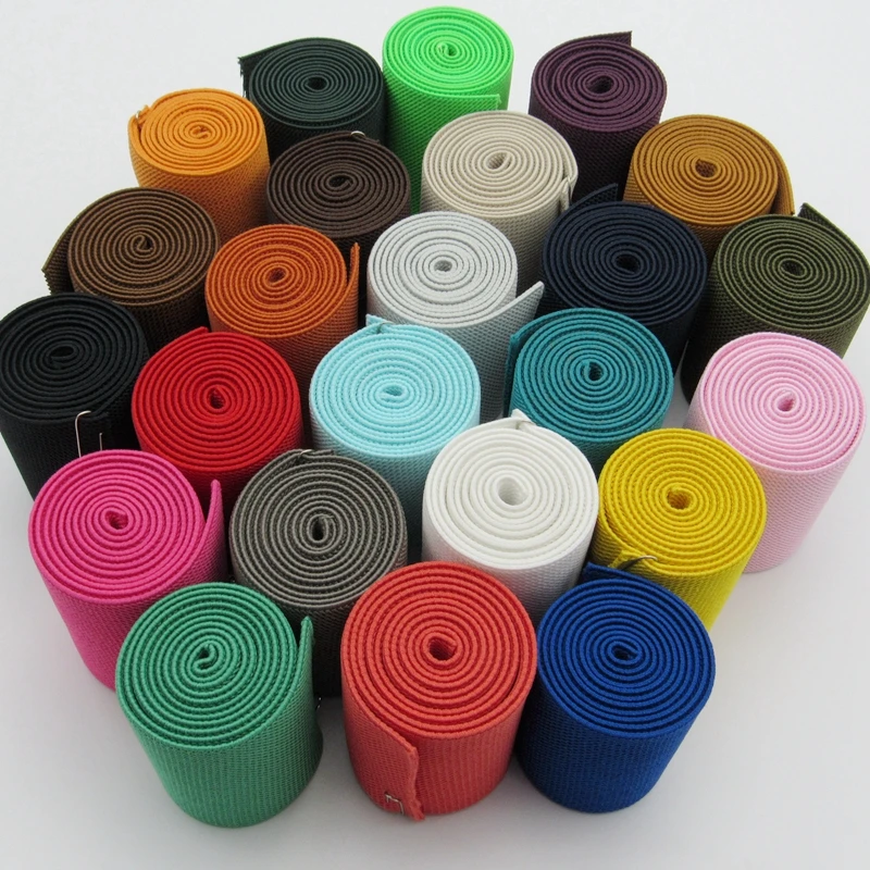 

2meters Trousers clothing car ornaments belt ornaments color double twill loosening band 7.5cm wide