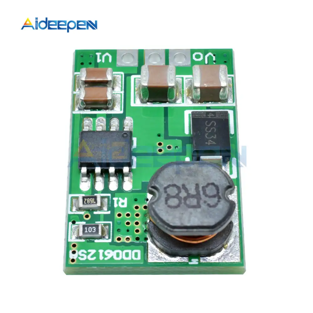 3.5A DC-DC повышающий преобразователь модуль питания плата напряжения 5-27 в до 5 В/6 в/9 В/12 В плата регулятора