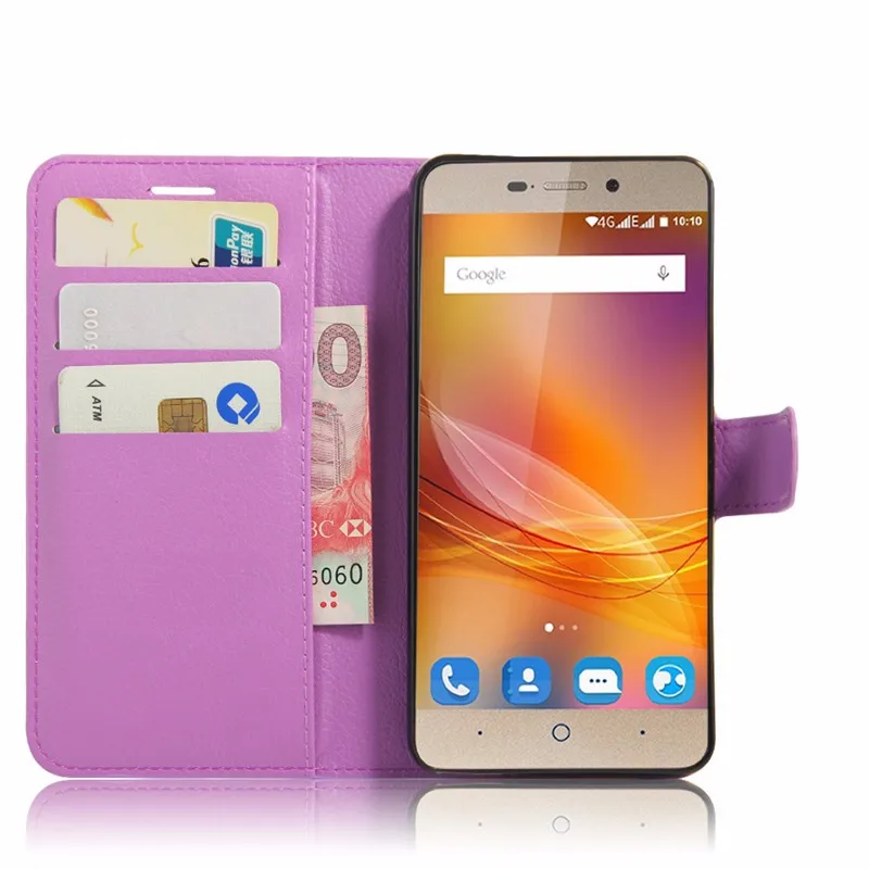 For ZTE Blade A452 Case Luxury PU Leather Back Cover Case For ZTE Blade A452 A 452 Case Flip Protective Phone Bag Skin With Slot (14)