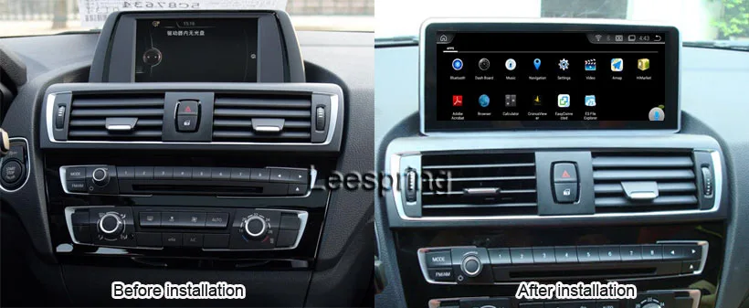 Cheap 10.25"Android 8.1 Car GPS Navigation for BMW 1 Series F20/F21 (2013-2016)  with Digiital TV Function 6